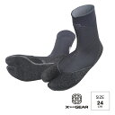 【ふるさと納税】サーフィン用ブーツ XtendGear 4mm DRYTHERMO ERGOLIGHT-SOCKS サーフソックス 防寒仕様 24cm【サーフィン用　ブーツ 神奈川県 海老名市 】