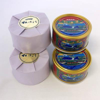 ふるさと納税 佐賀県 鯨軟骨の粕漬　特撰松浦漬缶詰(180g×2缶)、松浦漬缶詰(180g×2缶)(佐賀県)