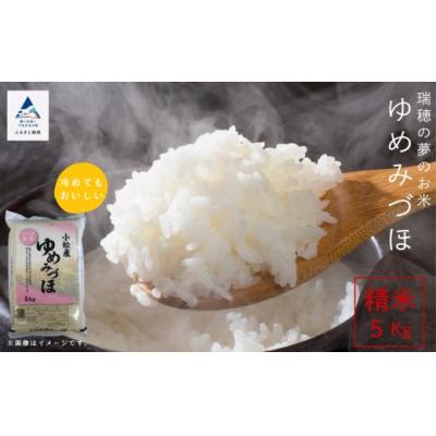 ふるさと納税 小松市 令和7年産 ゆめみづほ 精米 5kg 冷めても美味しい小松市産のお米 新米