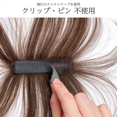 ふるさと納税 渋谷区 ヘアメイト チャチャ ショートソフトブラック[ワンポイントウィッグ]チャチャテープ1本・専用コーム付 |  | 03