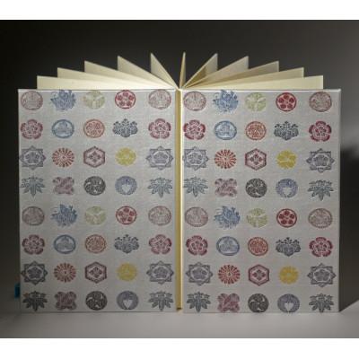 ふるさと納税 与謝野町 御朱印帳(家紋柄 A)