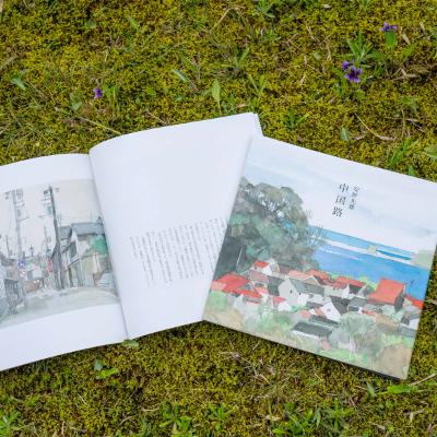 ふるさと納税 津和野町 【数量限定】画家、安野光雅が描いた『御所の花』と『中国路』の2冊セット |  | 02