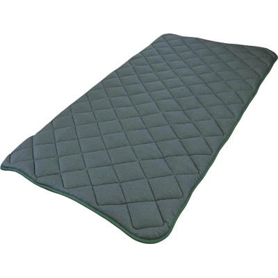 ふるさと納税 泉大津市 ボルケーノ　吸湿発熱　敷パッド　シングル　100×205cm　カーキー　1枚