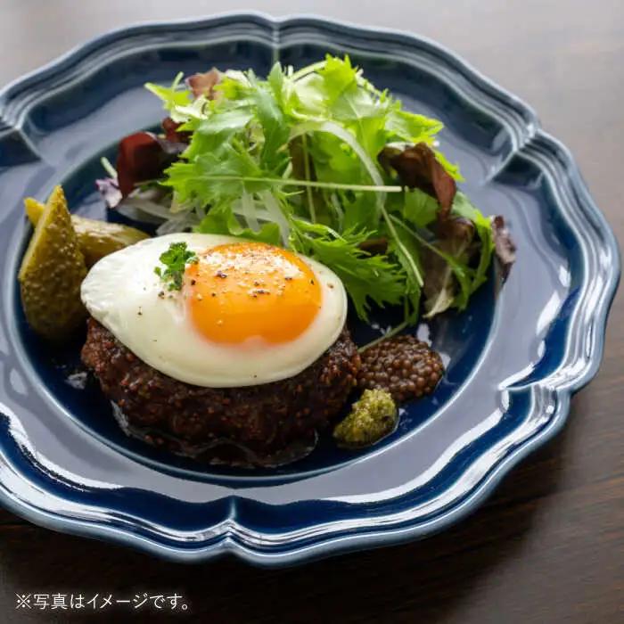 【波佐見焼】ombre de fleur プレートL アズール 2枚セット 食器 皿【翔芳窯】[FE369]