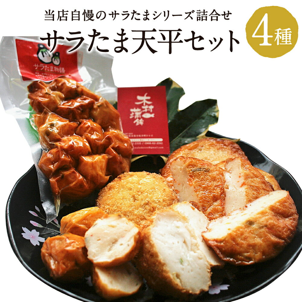 【ふるさと納税】サラたま天平 天ぷらセット サラダ玉ねぎ 玉ねぎ たまねぎ 練り物 揚げ お酒 おつまみ 酒の肴 おやつ セット 熊本県 水俣市 送料無料