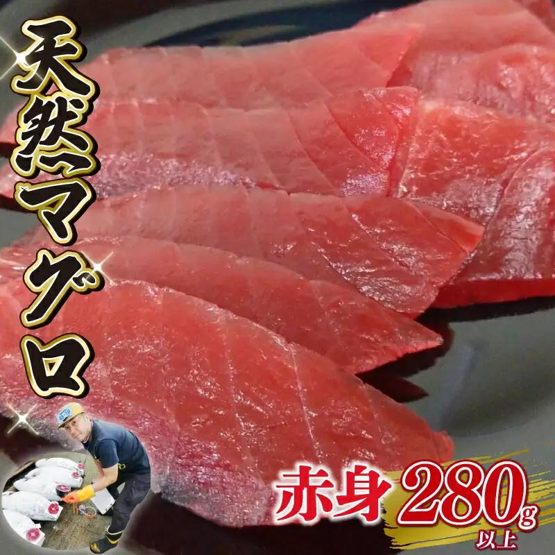 天然 マグロ 赤身 約 280g 以上 鮪 刺身 漬け 丼 魚 静岡県 藤枝市