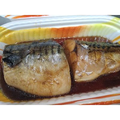 ふるさと納税 与謝野町 サバ煮つけ　1匹分(4切れ)　【共通返礼品】　ジューシーで脂の乗った鯖の煮付けをお手軽な冷凍で