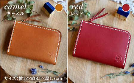 本革 miniウォレット 糸島市 / BLESS コンパクト 財布 革 革製品 革小物 レザー 本革 牛革 ミニマル シンプル クラフト 小物 ビジネス メンズ レディース  [AAA012]