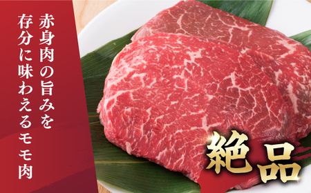 【A4～A5】長崎和牛モモステーキ　約500g（100g×5p）＜株式会社MEAT PLUS＞[CFT013]