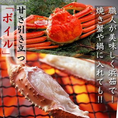 ふるさと納税 八頭町 【ボイル】特撰 松葉がに(タグ付き)1kg超の大きいサイズ　特大3杯 |  | 01