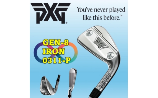 PXG 0311 GEN8-P アイアン#5～PW 6本セット-S(スチール)【1735028】