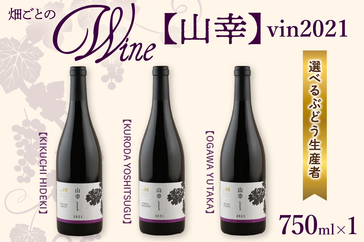 
            【選べる単品/定期便】北海道十勝芽室町 山幸　vin2021　me032-061c-o
          