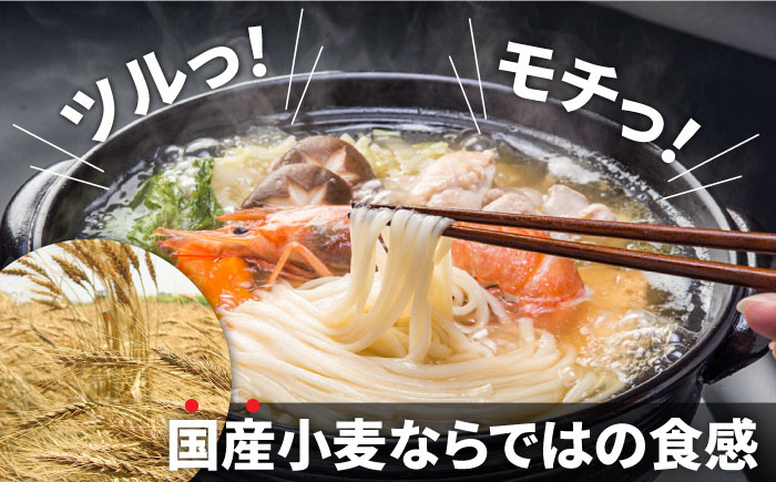 島原 手延べうどん 山道うどん 国産小麦100％ 160g×30袋 4.8kg / 麺 乾麺 うどん / 南島原市/ そうめんの山道 [SDC011]