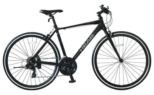 700Cクロスバイク HEADxCHACLE BIRTH 21S  ブラック