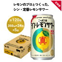 【ふるさと納税】ニッポン の シン ・ レモンサワー 350ml×24缶(1ケース)×定期便5回 (合計120缶) サッポロ 缶 チューハイ 酎ハイ