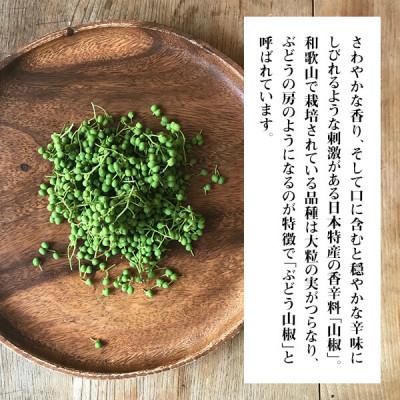 ふるさと納税 有田川町 冷凍山椒 凍ってんじゃ ぶどう山椒 1kg ( 100g × 10袋 ) 和歌山県産 産地直送 |  | 01