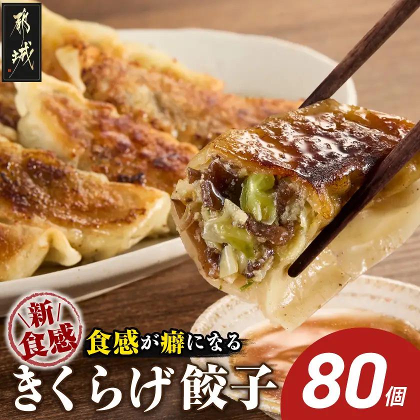 食感が癖になる!きくらげ餃子80個〔14-87-001-80〕