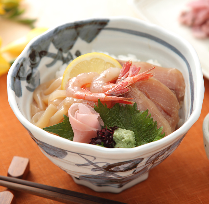 【お中元】北陸海鮮づけ丼の具セット [F-C6]（80g×6入）｜魚貝類 魚介類 水産加工品 海鮮 シーフード セット ふくらぎ いか あまえび 甘エビ 甘海老 セット 詰め合わせ 漬け丼 お茶漬け 贈答 プレゼント ギフト 震災復興 復興支援 石川県 七尾市 能登