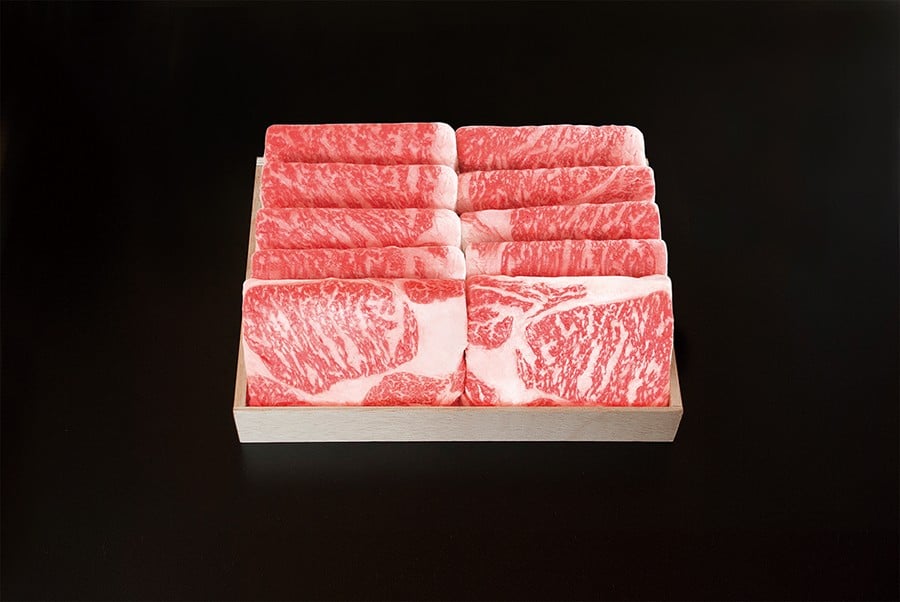 【なぎビーフ】 熟成 なぎビーフ すき焼き ロース 500g（3～4人前）