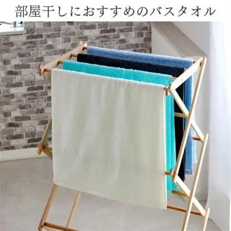 泉州タオル【日本製】ホテルスタイル ミニバスタオル　オフホワイト2枚セット【1724708】