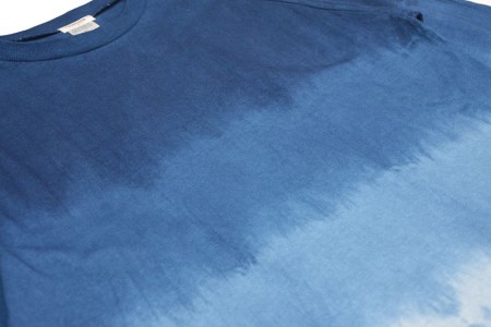 Tシャツ ASCENSION  藍染め 7分Tシャツ 1枚 トップス カットソー メンズ レディス 黒部の名水染め ファッション 服 男性 女性 レディース  L