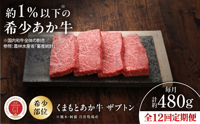 
                  【全12回定期便】【GI認証】くまもとあか牛ザブトン 約120g×4枚 /  菊陽町 菊陽 あか牛 あかうし 焼肉 やきにく 焼き肉 熊本県 肉 にく ザブトン ざぶとん BBQ バーベキュー ギフト 贈答 贈り物 ブランド おすすめ 定期便  旨み くまもとあか牛 和牛  最高 上質 牛 牛肉  冷凍 贅沢 ご褒美 九州 国産 GI 【有限会社 三協畜産】[BHAS071]
                