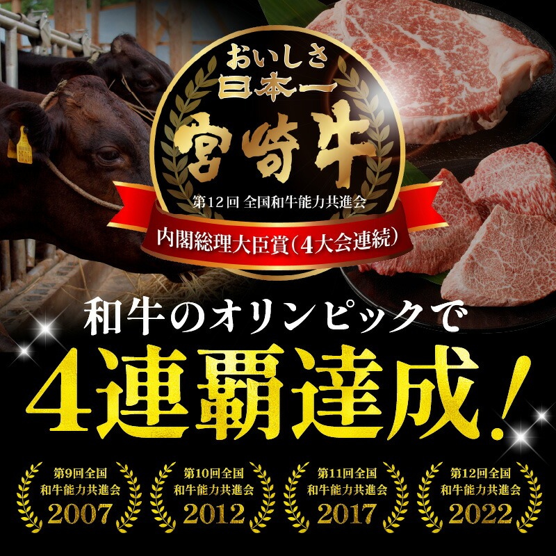 宮崎牛 カルビ焼肉1kg N0140-YB540