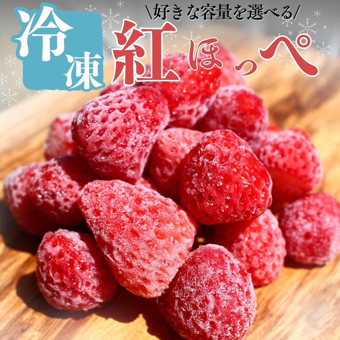 【ふるさと納税】 冷凍イチゴ 1kg 2kg 3kg いちご 果物 くだもの フルーツ 苺 イチゴ いちご 紅ほっぺ べにほっぺ 静岡県 南伊豆町 限定出荷 ふるさと納税 苺 ふるさと苺 ブランド苺 旬 産地 直送