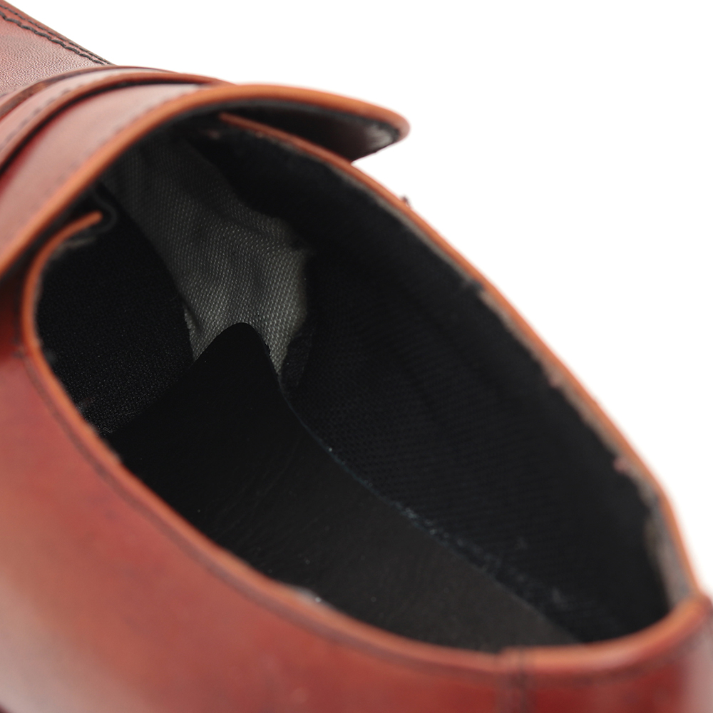 0288 カジュアルシューズ ローファー 3Eウィズ　BROWN（ブラウン）　メンズ ファッション 靴 シューズ 本革 27.5cm