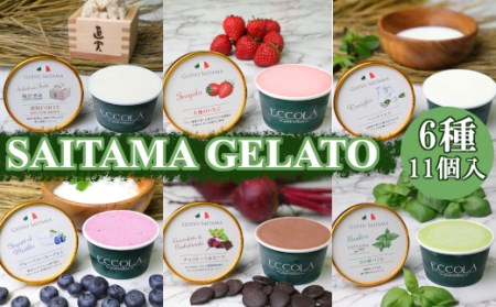 SAITAMA GELATO　11個セット　【11100-0175】