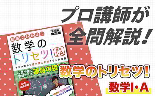 
数学のトリセツ！数学1・A(新課程)
