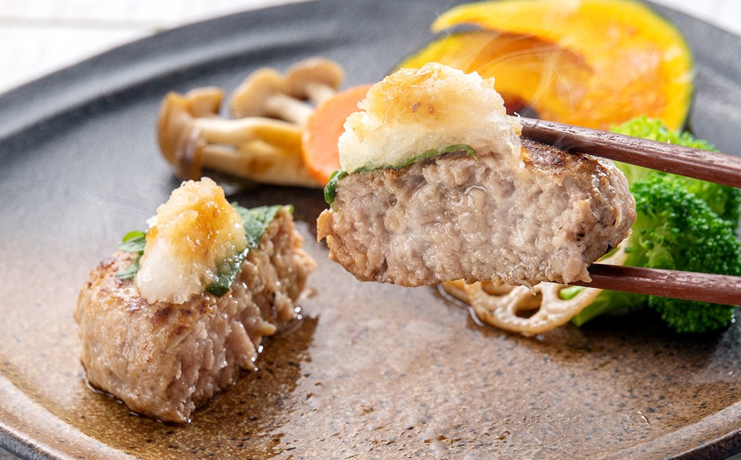 鹿児島県産黒豚使用生ハンバーグ