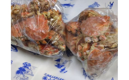 【訳あり】オオズワイガニ甲羅　１kg×2袋【カニ　かに　冷凍　甲羅　カニみそ　カニミソ　海産物　簡単　無添加　北海道　国産　シーフード　わけあり　ワケアリ　ふるさと納税】