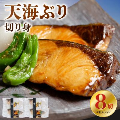 ふるさと納税 天草市 天海ぶり切り身 80g 8切(冷凍)_S115-004