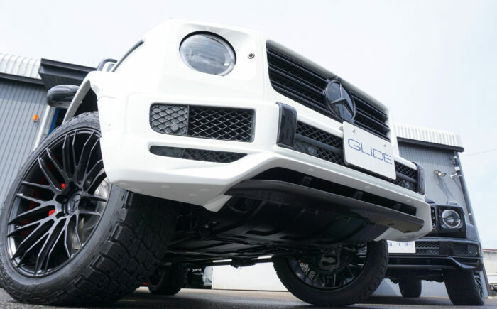 G350d/G400d/G550用 フロントスポイラー(カーボン) W463A カー用品 オリジナル メルセデス 岐阜市 / グリッド [ANHT004]