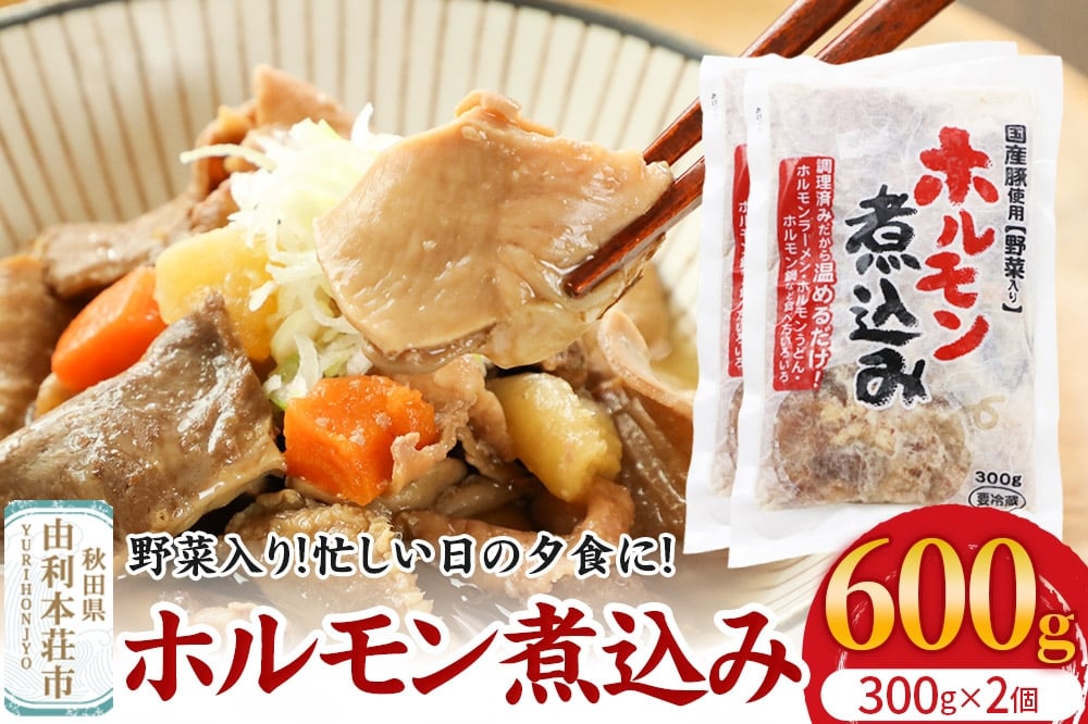 
            ホルモン煮込み（野菜入り）2個入（300g×2）
          