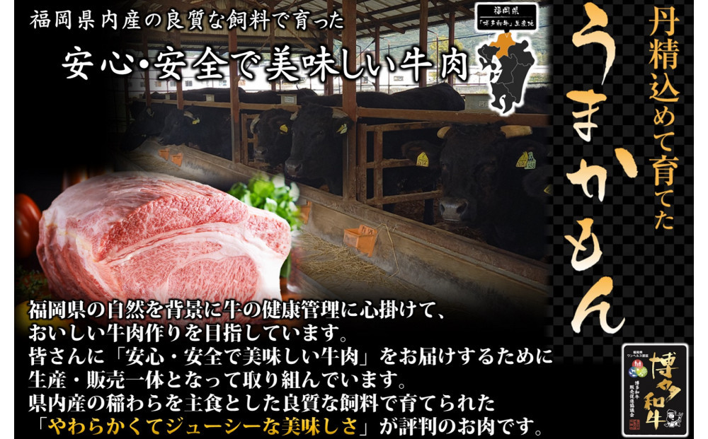 博多和牛 モモ 焼肉用 400g ( 1パック )