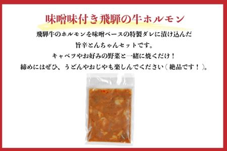 飛騨地鶏けいちゃん 2種 味付き飛騨旨豚 味付き牛ホルモン 牛・豚・鶏の全部入りセット 神岡 飛騨 ひだ小僧[DB006]