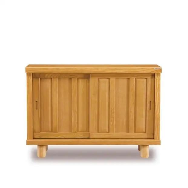 大川家具 シューズボックス 和光1300L 幅130cm  靴箱 収納