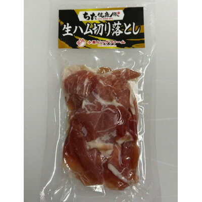 【ふるさと納税】ちた健康豚　生ハム切り落とし　100g×5パック【配送不可地域：離島】【1571501】