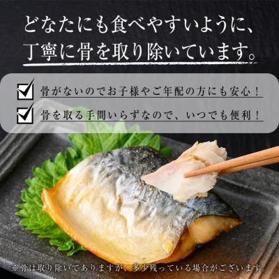 ふるさと納税 曽於市 骨取り塩サバ切身(20枚/約1.2kg) |  | 01