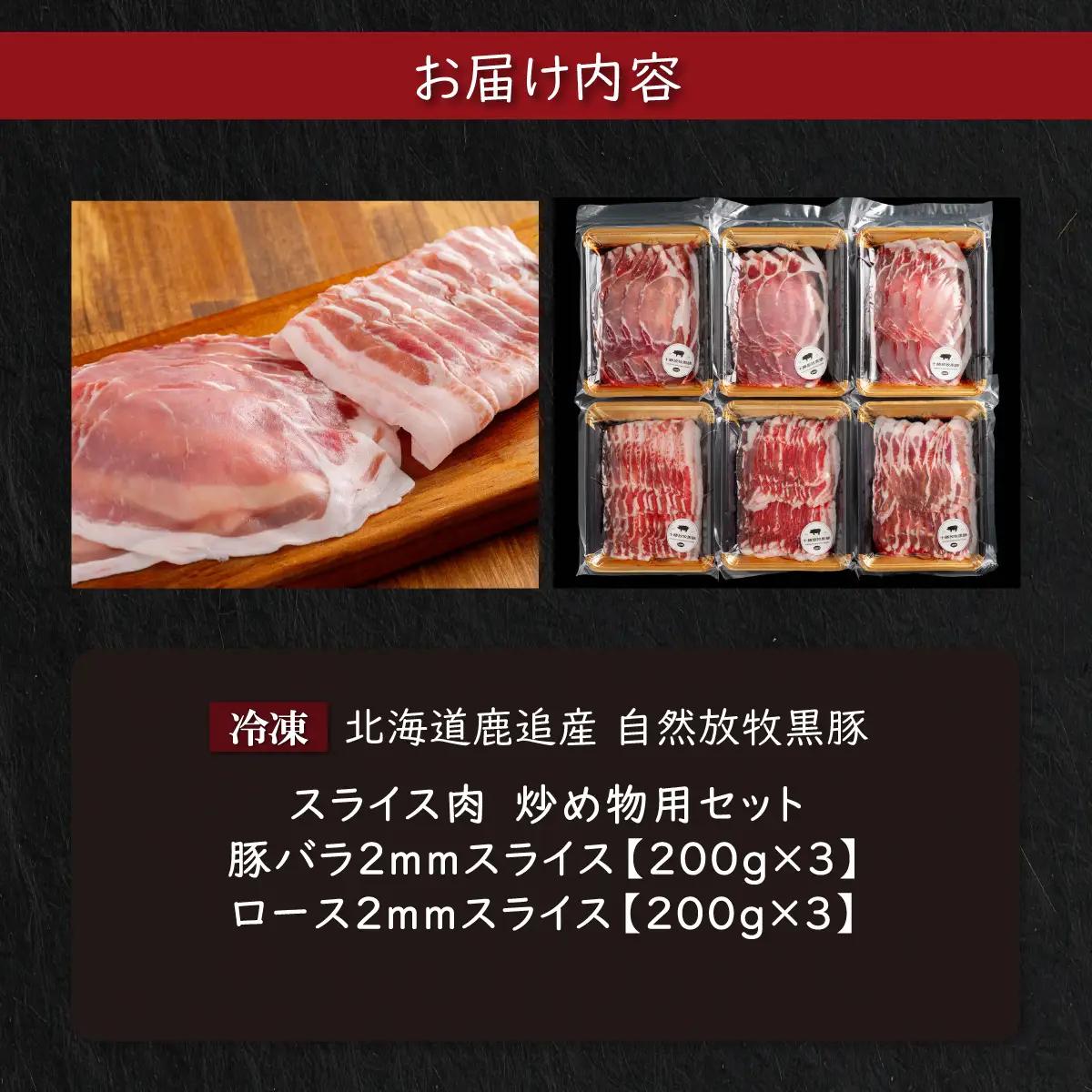 スライス肉　炒め物用セット 計1.2kg SKN108