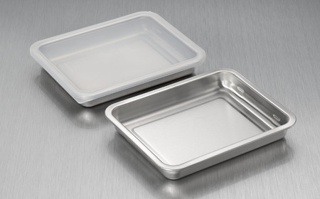 [燕三] 重ねて使えるステンレス角型バット3点セット ステンレス 食品保存 燕三条製 バット