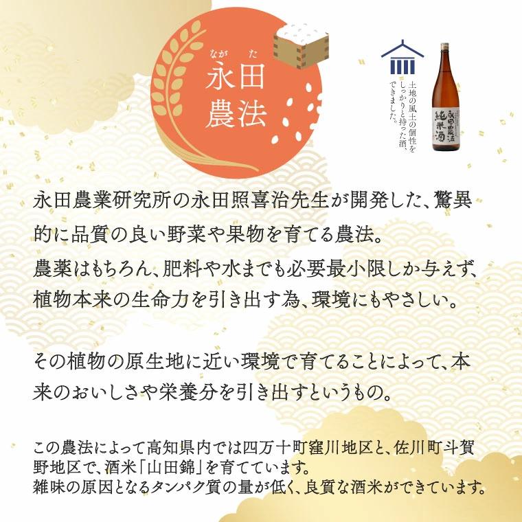 【日本酒1.8L1本+生姜佃煮2袋】おつまみセット 農家の嫁の生姜佃煮1袋70g ごはんのお供 司牡丹酒造 純米酒 永田農法
