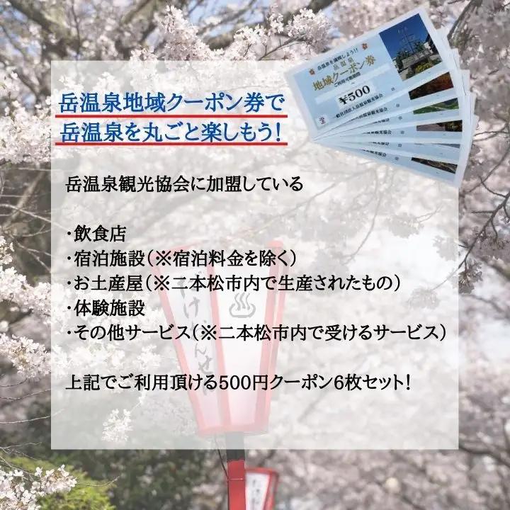 岳温泉地域クーポン券 温泉 岳温泉 旅行【一般社団法人岳温泉観光協会】