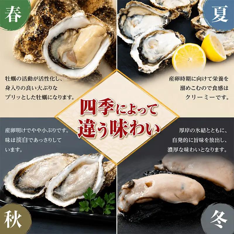 牡蠣 訳あり 約4kg 生食 4月発送【他月は別ページ】 マルえもん 牡蠣