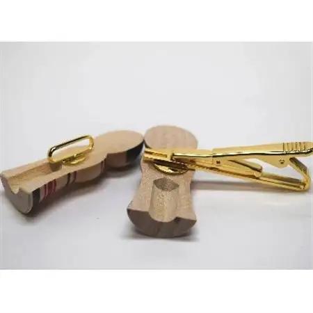 「こけス」ネクタイピン＆帯留め(緑りんご)_装飾品・工芸品     装飾品・工芸品  服飾小物 _【1238405】