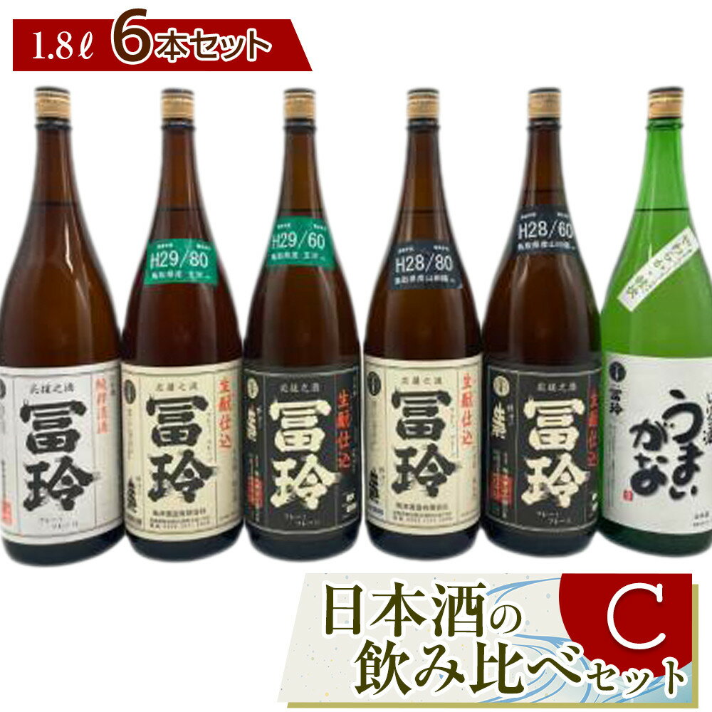 【ふるさと納税】420.日本酒の飲み比べセット【C】 | お酒 日本酒 酒 アルコール 飲み比べ セット 鳥取県 北栄町 おすすめ 人気