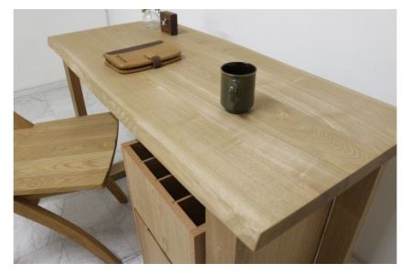 ワーキングデスク　自然木無垢ＴＭ 1200_HAKO｜ 家具