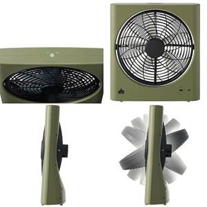 マルチ na どこでも扇風機(充電・AC・乾電池)アウトドアか活躍の冷却ファン!　81336703【配送不可地域：沖縄県】【1664334】